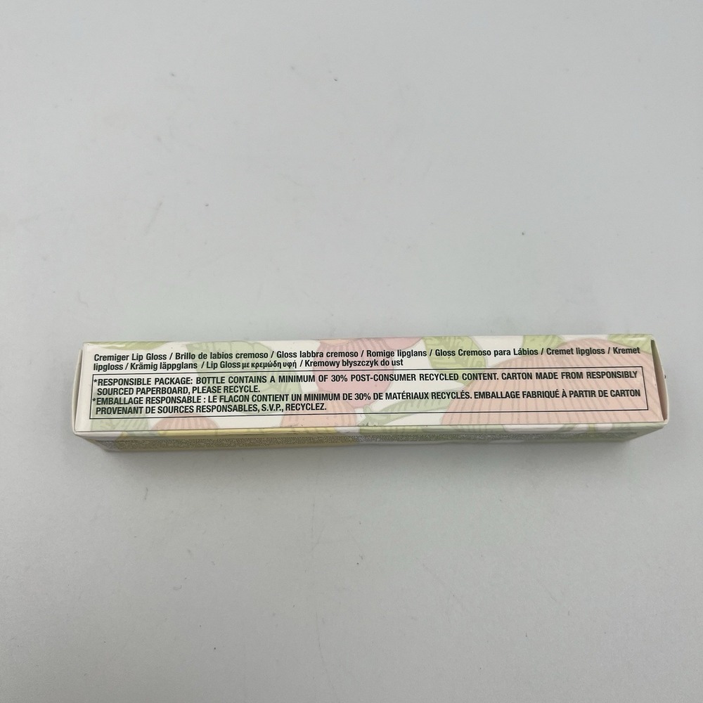 NEW! Clinique Pop Plush Creamy Lip Gloss 03 Brulee 0.11 oz Full Size - Picture 3 of 7